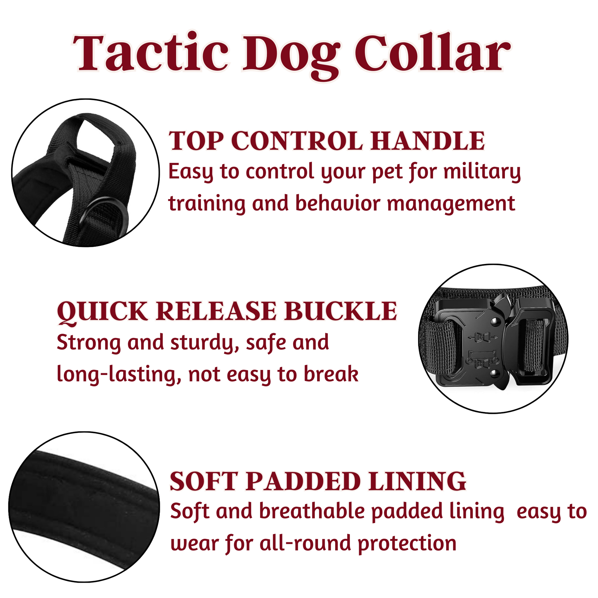 tactic collar for dog 