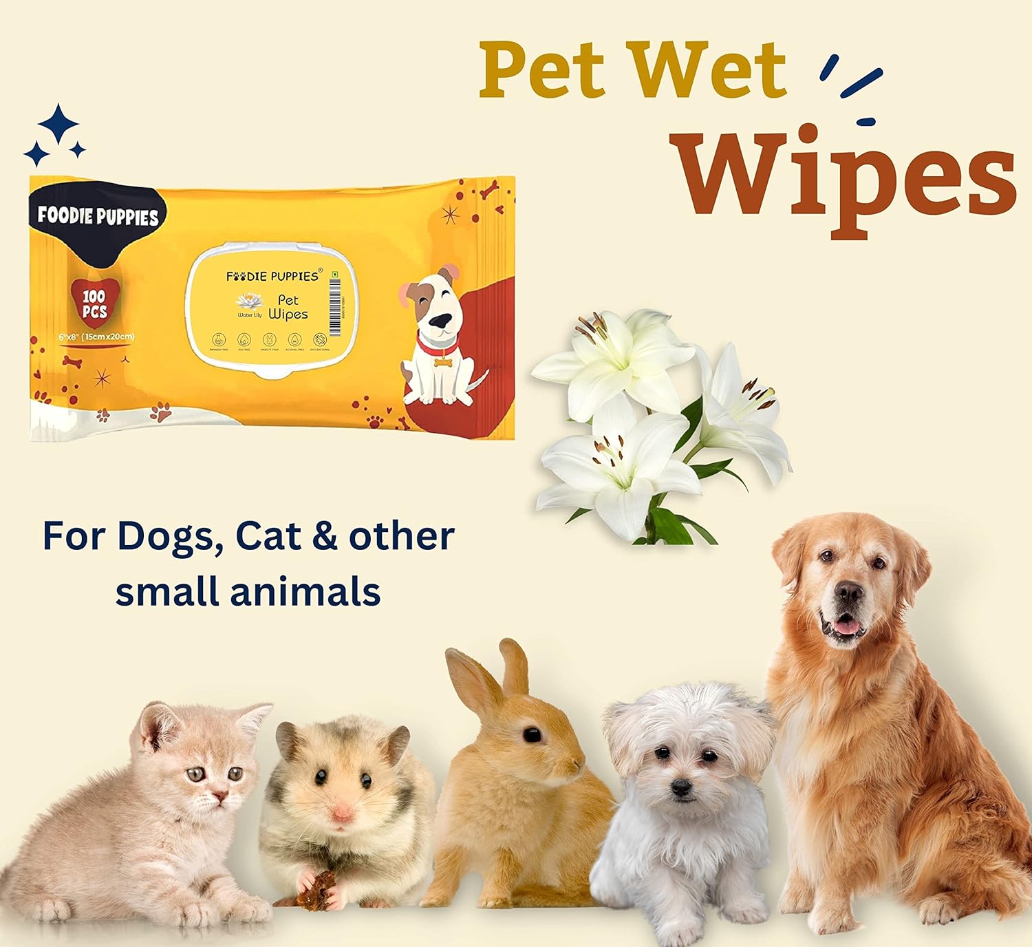 pet cleaning wipes 