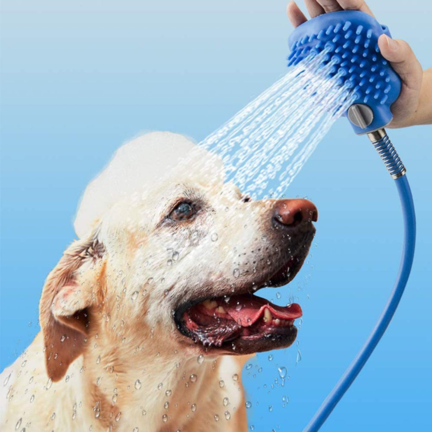 Foodie Puppies Pet Portable Handheld Shower Head Bathing Sprayer Tool