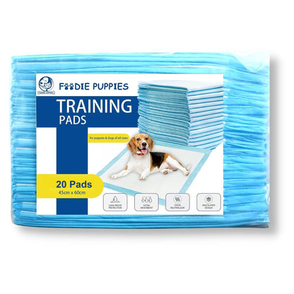 Foodie Puppies Pee/Potty Pet Training Pad - 45x60cm (20 Pads)