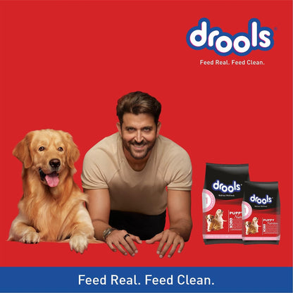 Drools Puppy Starter Dry Dog Food, Chicken Flavor, 3kg