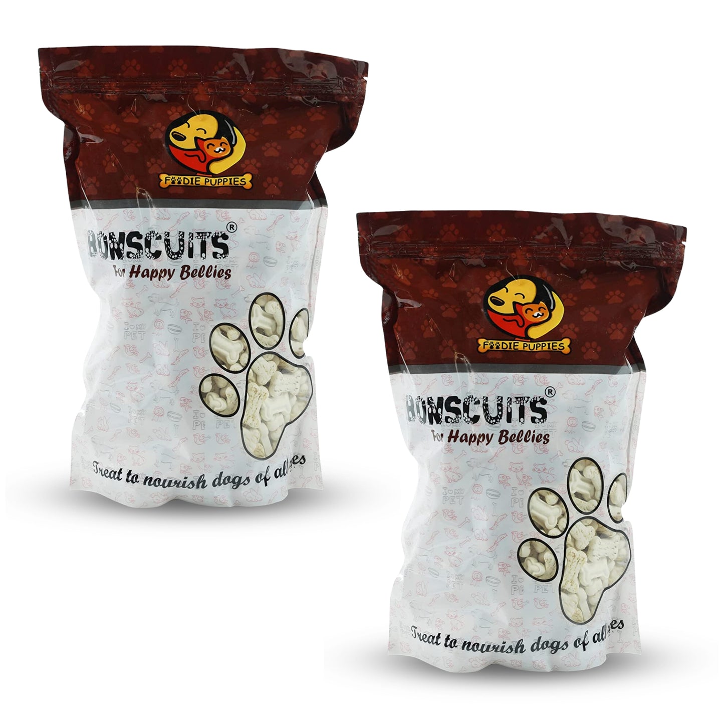Foodie Puppies Crunchy Milk Biscuits for Dogs & Puppies - 2Kg