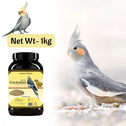 Foodie Puppies Cockatiel Seeds - 1Kg | Suitable for All Types of Birds