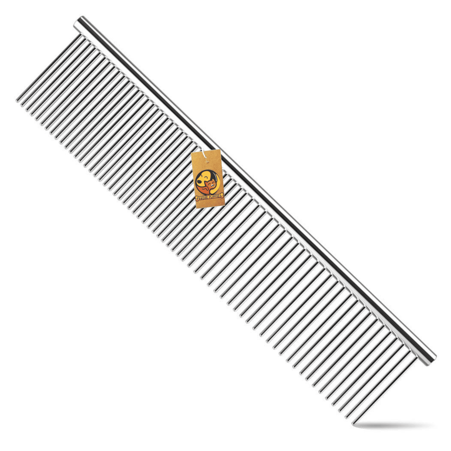 Teeth Stainless Steel Needles Flat Comb Small For Dogs, Puppies, Rabbits, and Cats