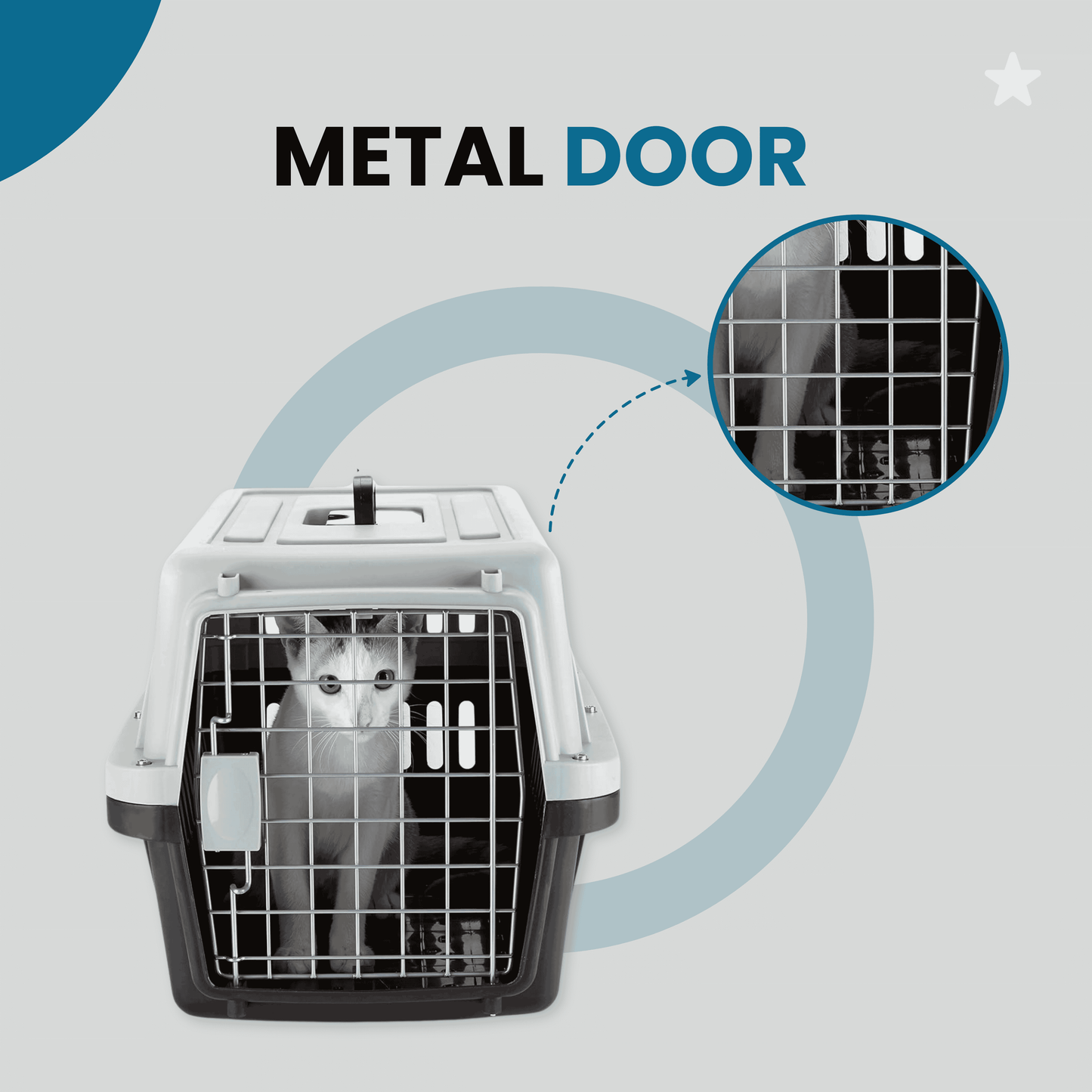 Fiber cage for pets