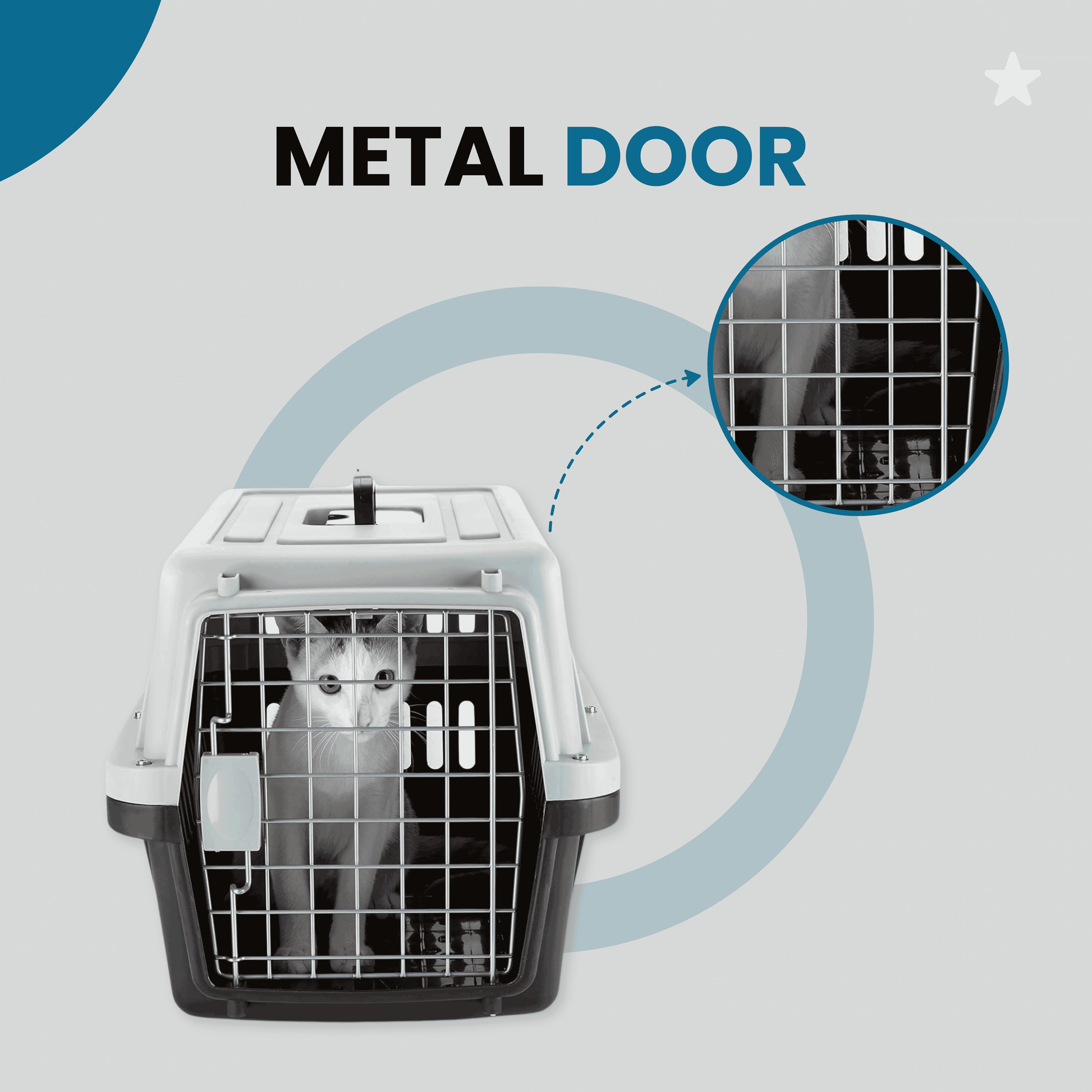 Fiber cage for pets