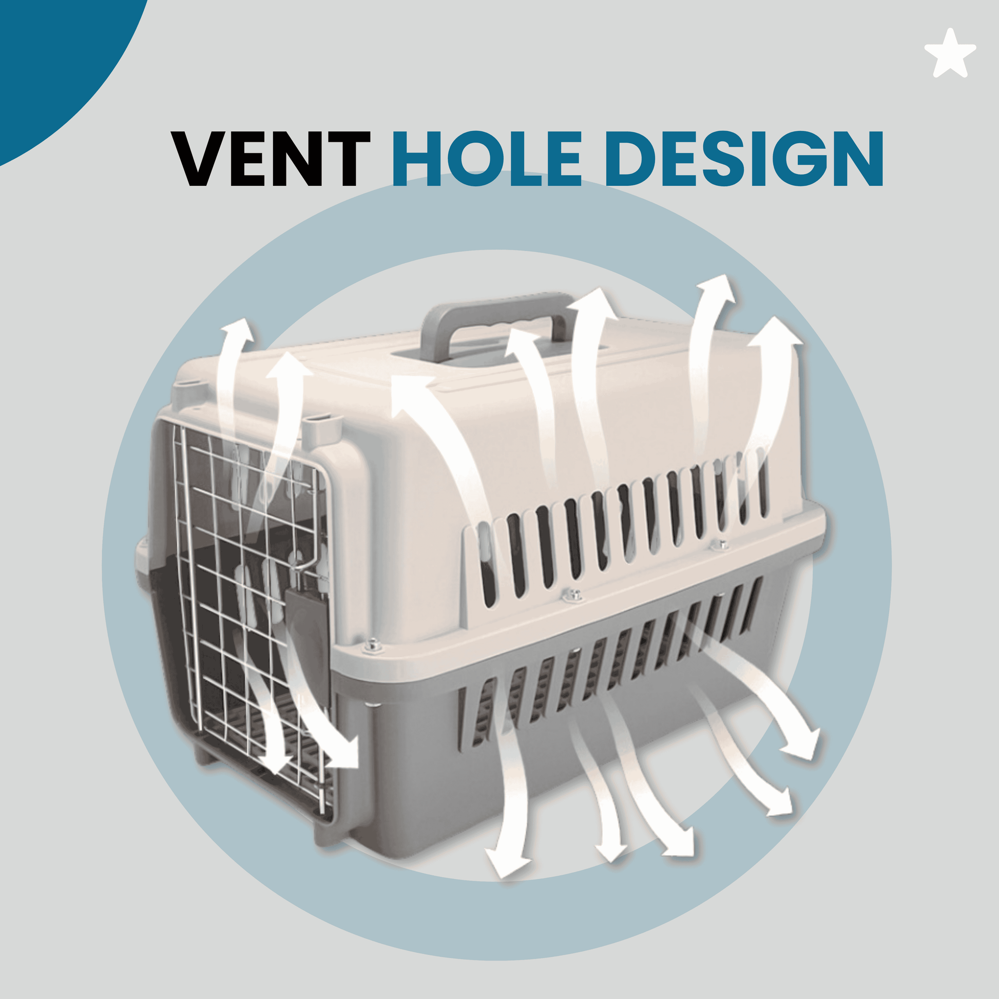 Fiber cage for pets