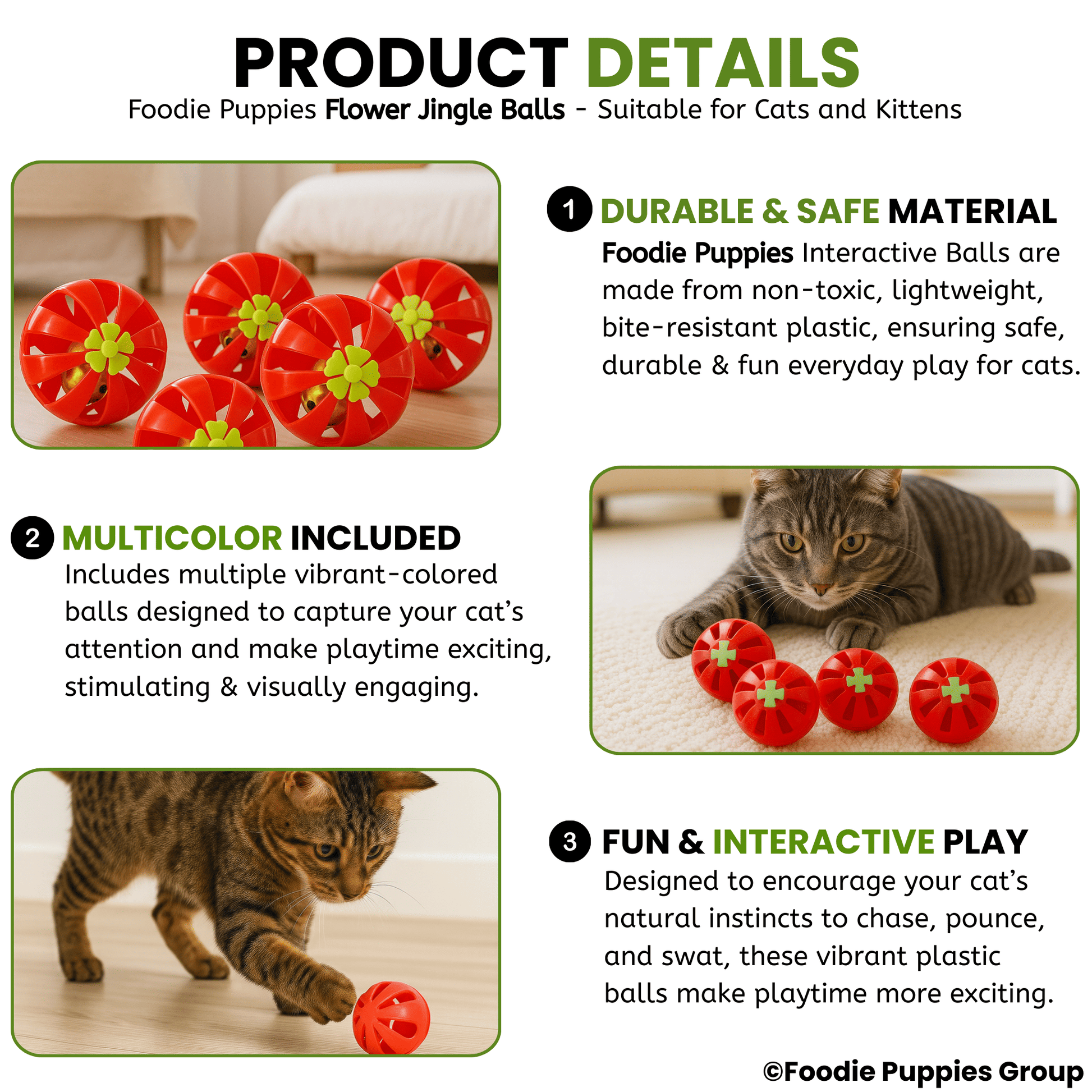 Cat Ball with Bell sound