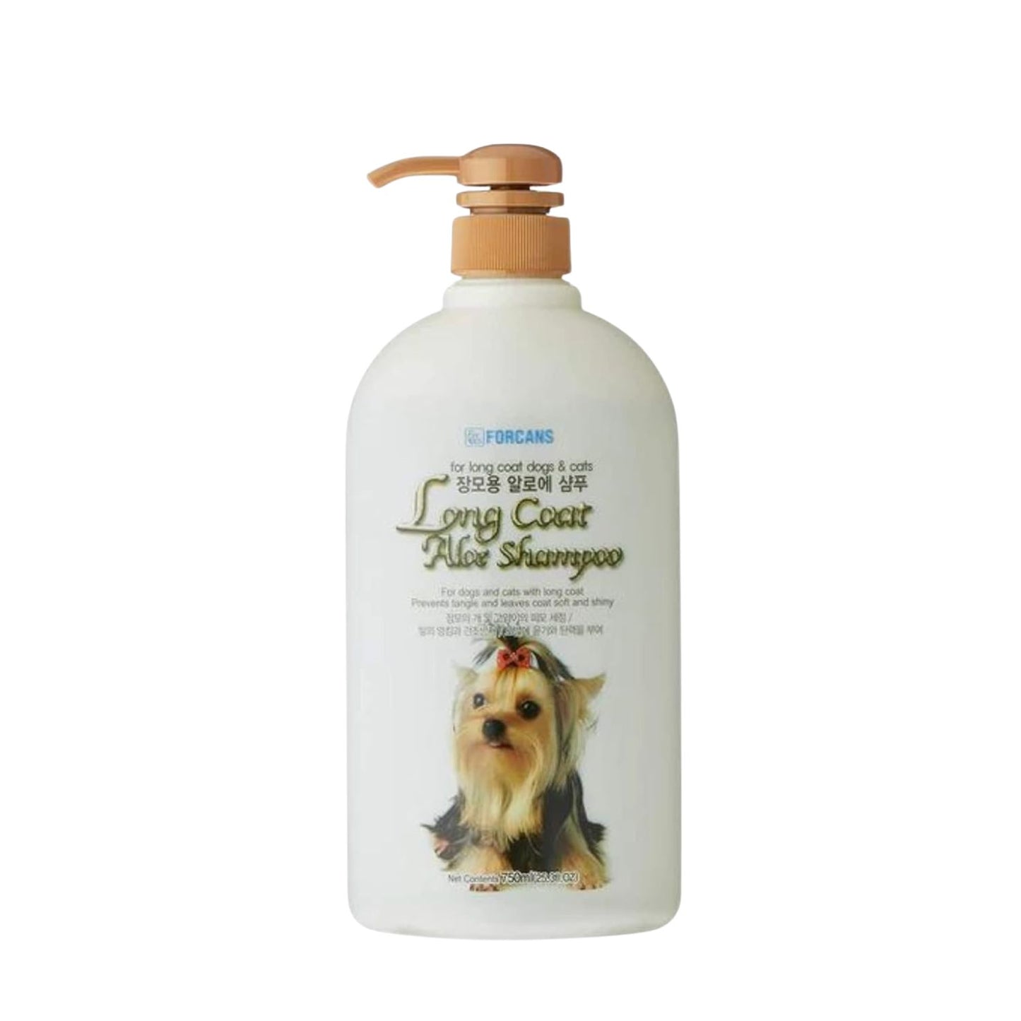 Forbis/Forcans Long Coat Aloe Dog & Cat Shampoo-750ml