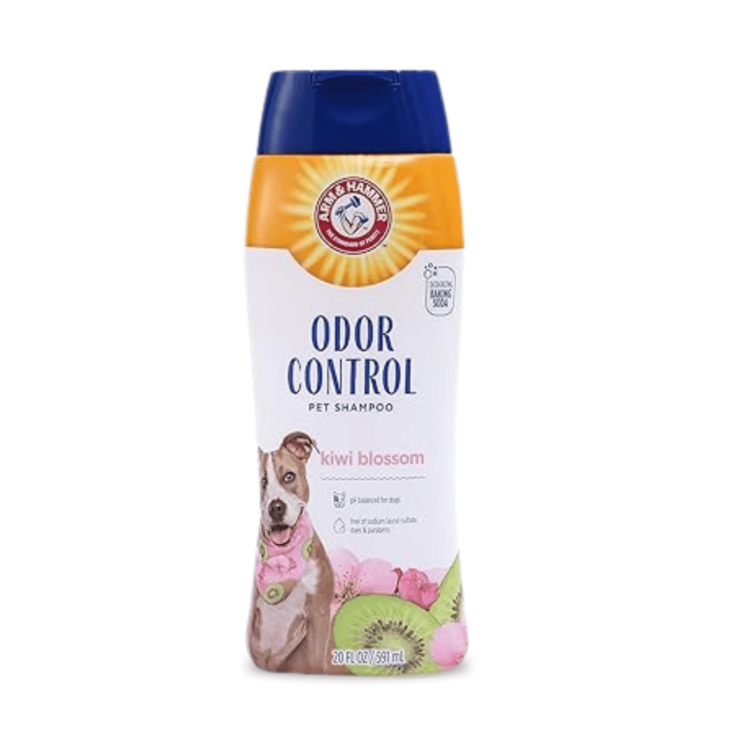 Arm & Hammer Kiwi Blossom Odor Control Pet Shampoo (591ml) for Dogs