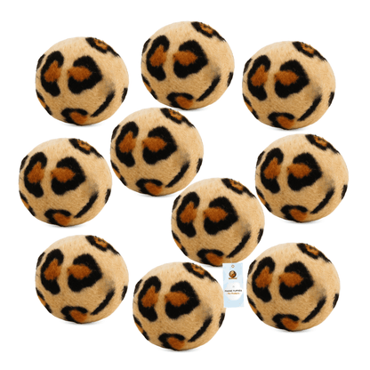Set of Leopard Mini Balls Toy For Cats & Kittens