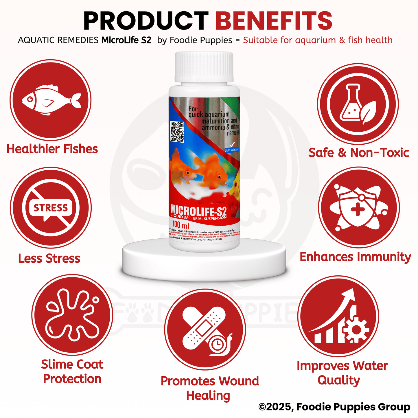 Aquatic Remedies Microlife-S2, 100ml | Fresh & Salt Water