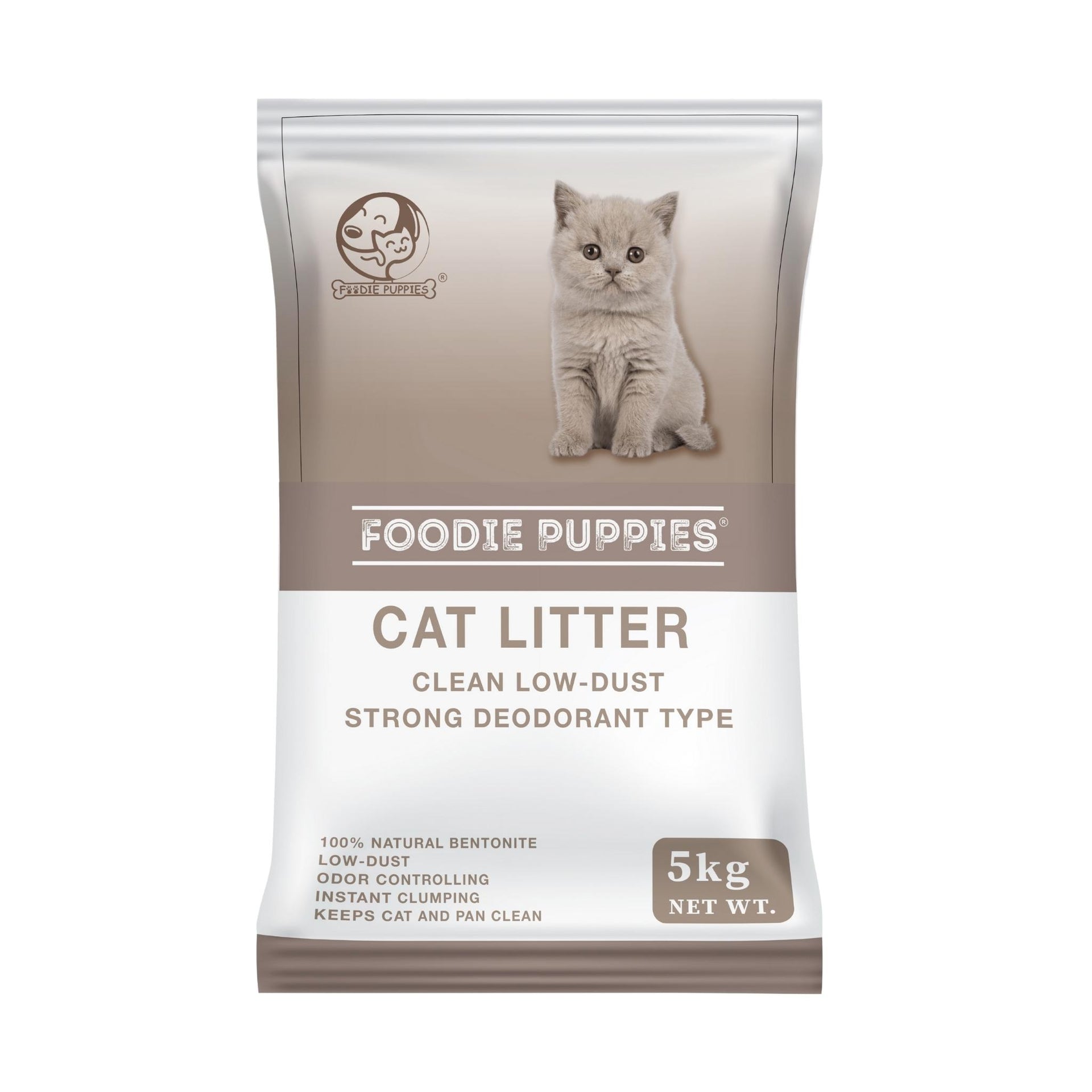 Natural Bentonite Low Dust Cat Litter 5Kg