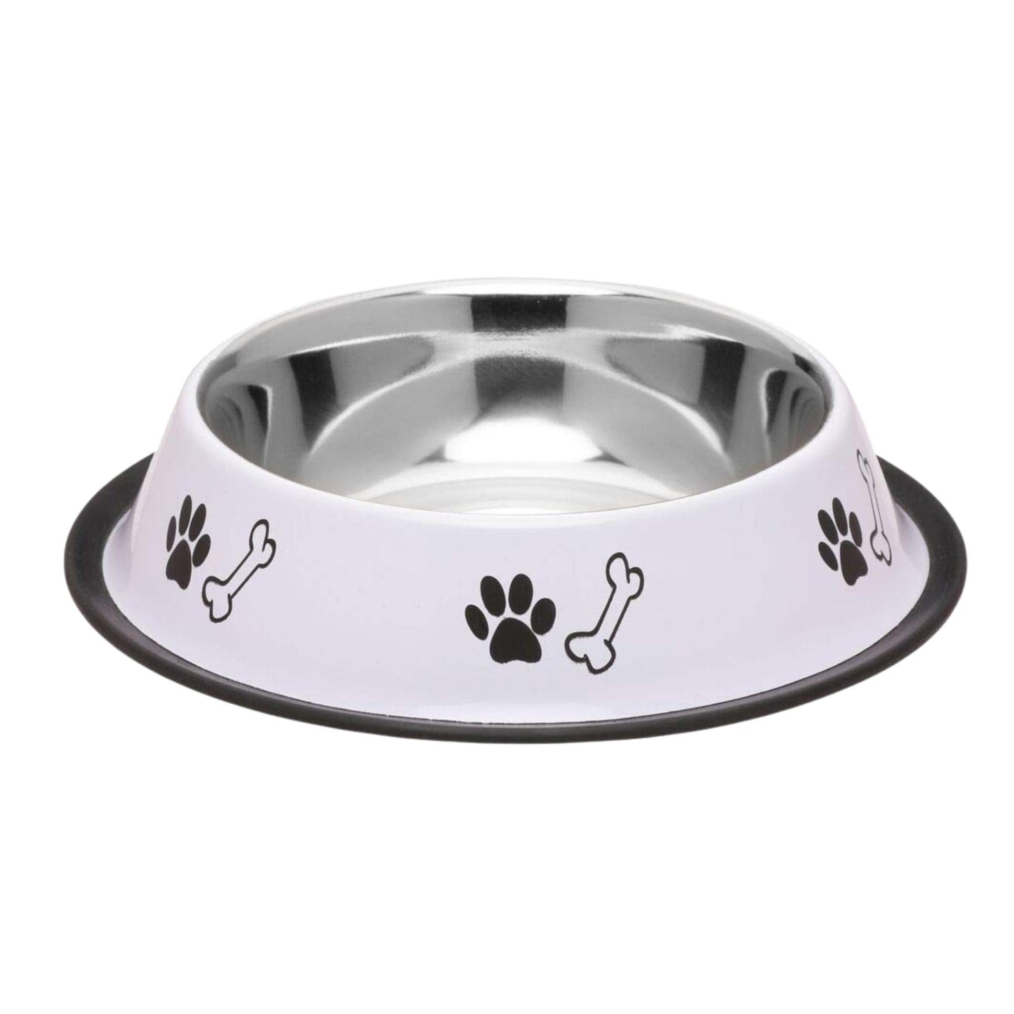 steel dog bowl