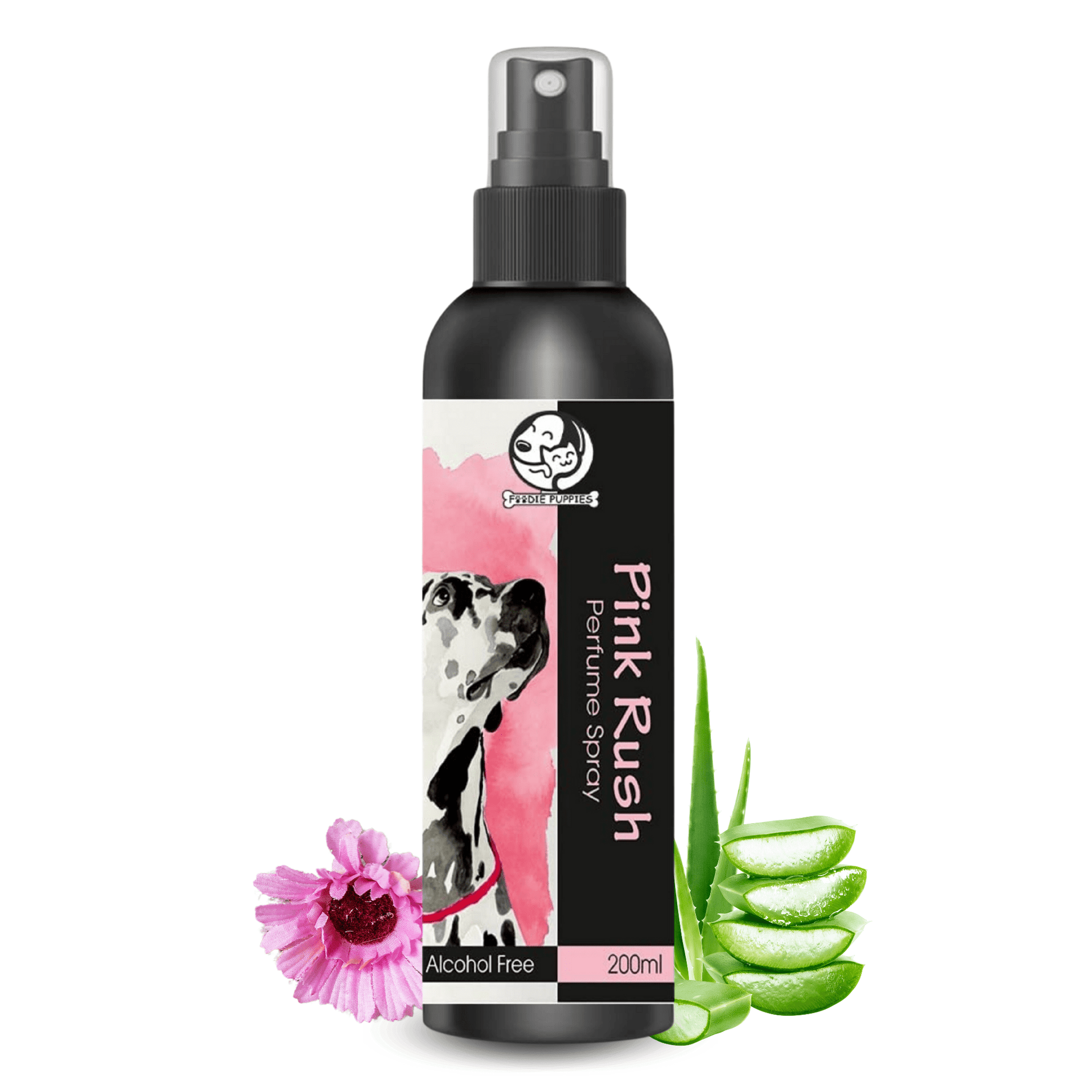 Pet Perfume Spray Pink Rush for Dogs 200 ml Foodie Puppies