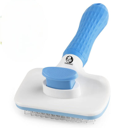 Self-Cleaning Slicker, Grooming Shedding Brush for Dogs & Cats